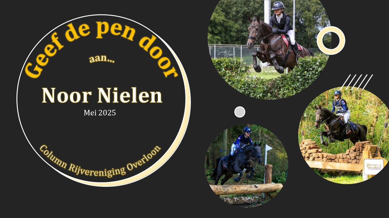 Geef de pen door aan Noor Nielen