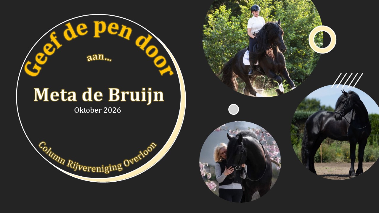 Geef de pen door aan Meta de Bruijn